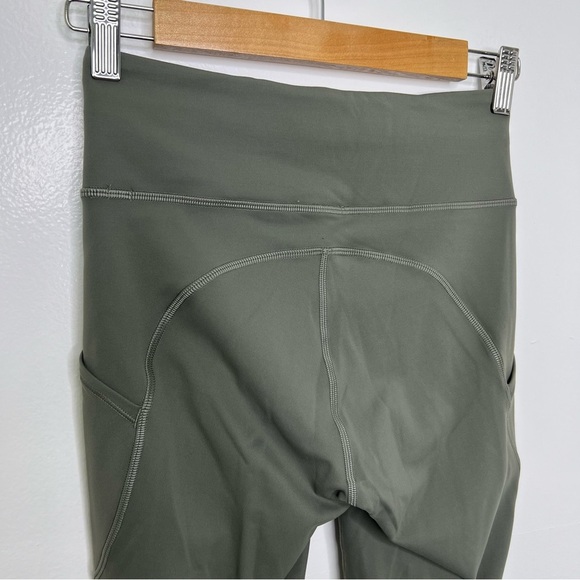 LULULEMON Grey Sage Invigorate High Rise Leggings 25” - Picture 6 of 7